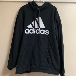 Black Adidas Hoodie Size XL